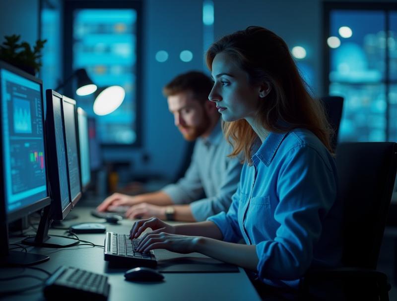 Graphic Design Team Working